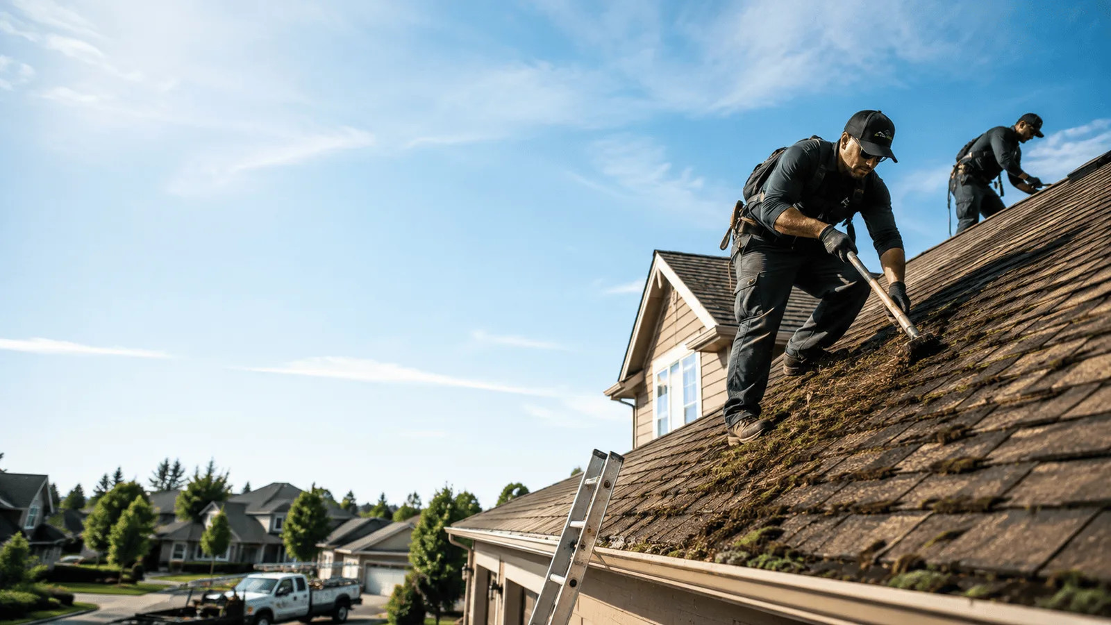 Roof Moss Removal in Greeley, PA near me